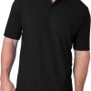 Hanes Men’s X-Temp Short Sleeve Polo Shirt, Midweight Men's Shirt